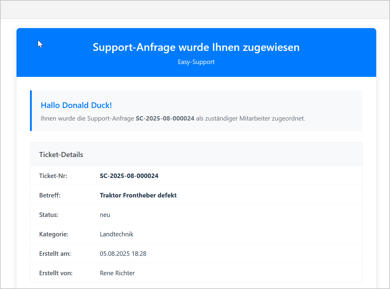 Mail-Benachrichtigungen