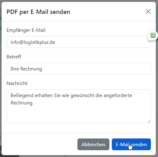 E-Mail-Versand
